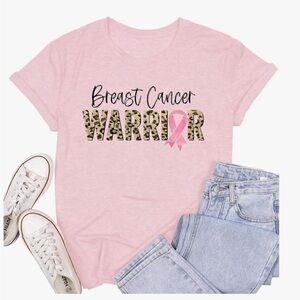 Pink Breast Cancer Warrior T-Shirt
